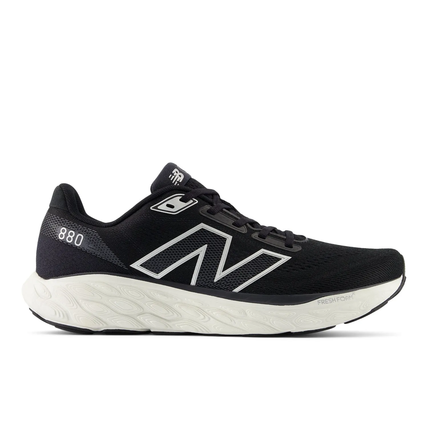 Men's New Balance Fresh Foam X 880v14 Color: Black with Sea Salt