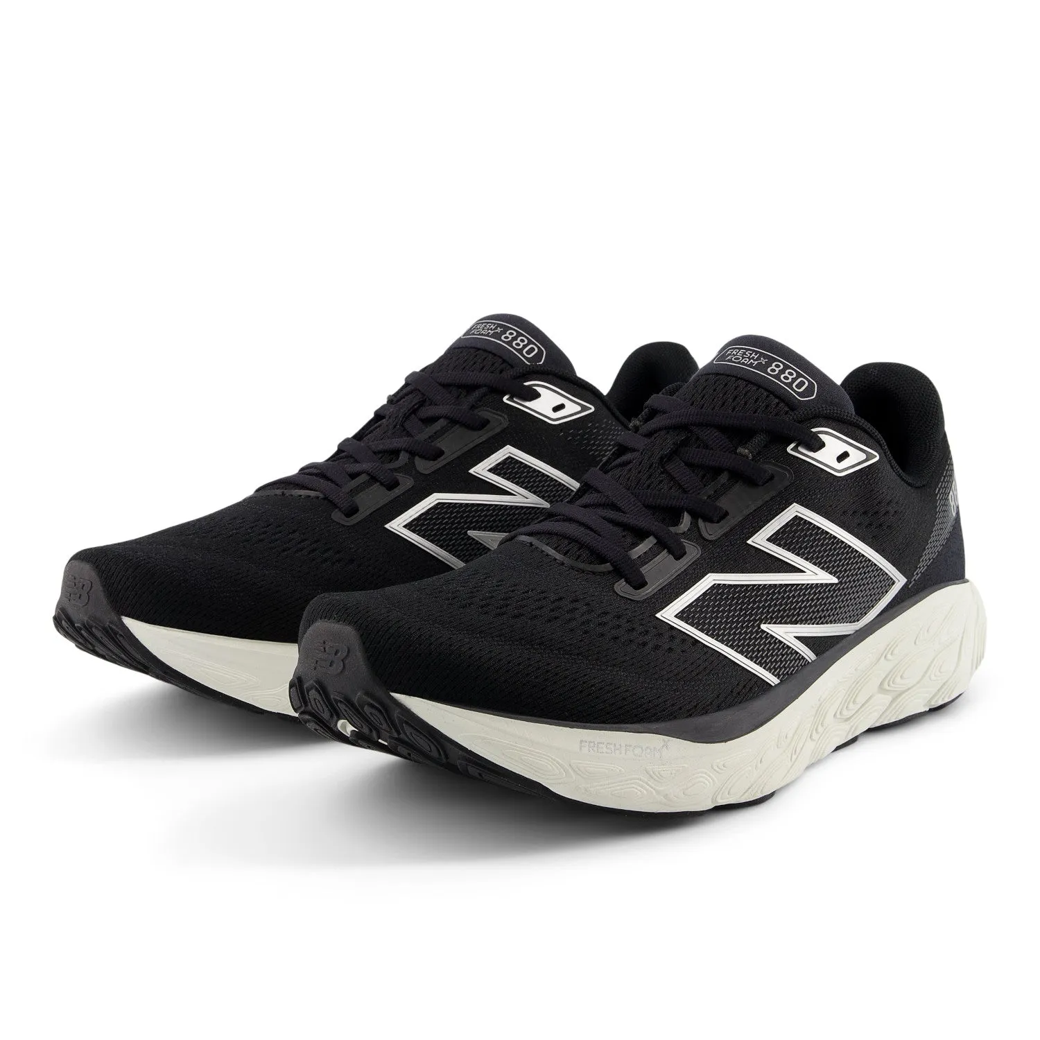 Men's New Balance Fresh Foam X 880v14 Color: Black with Sea Salt