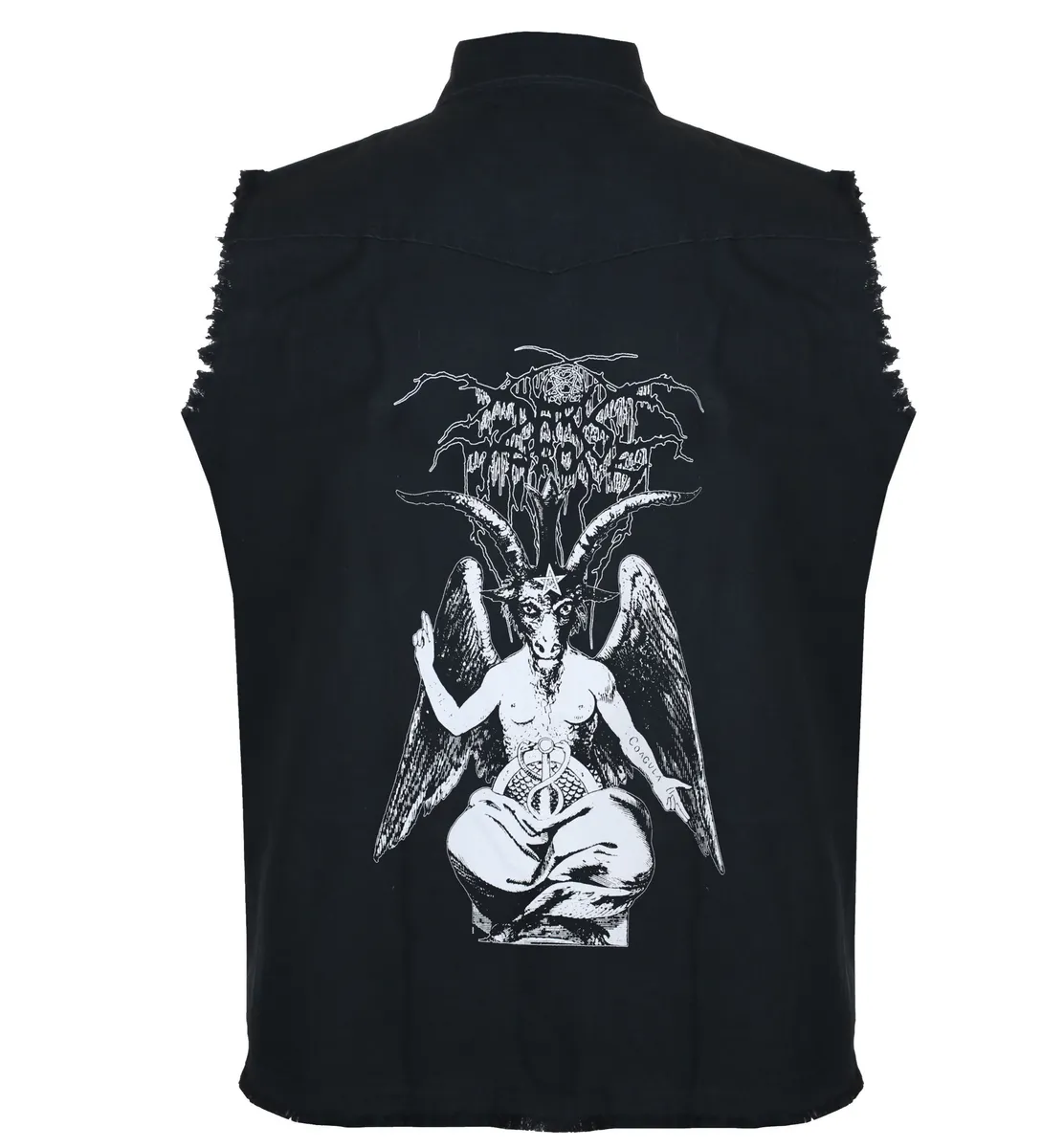 men's sleeveless shirt (vest) DARKTHRONE - BAPHOMET - RAZAMATAZ - WS001  -  Metal-shop