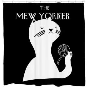 Mew Yorker Shower Curtain