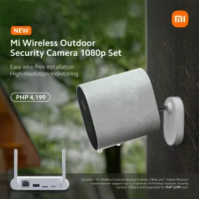 Mi Wireless Outdoor Security Camera 1080P Set