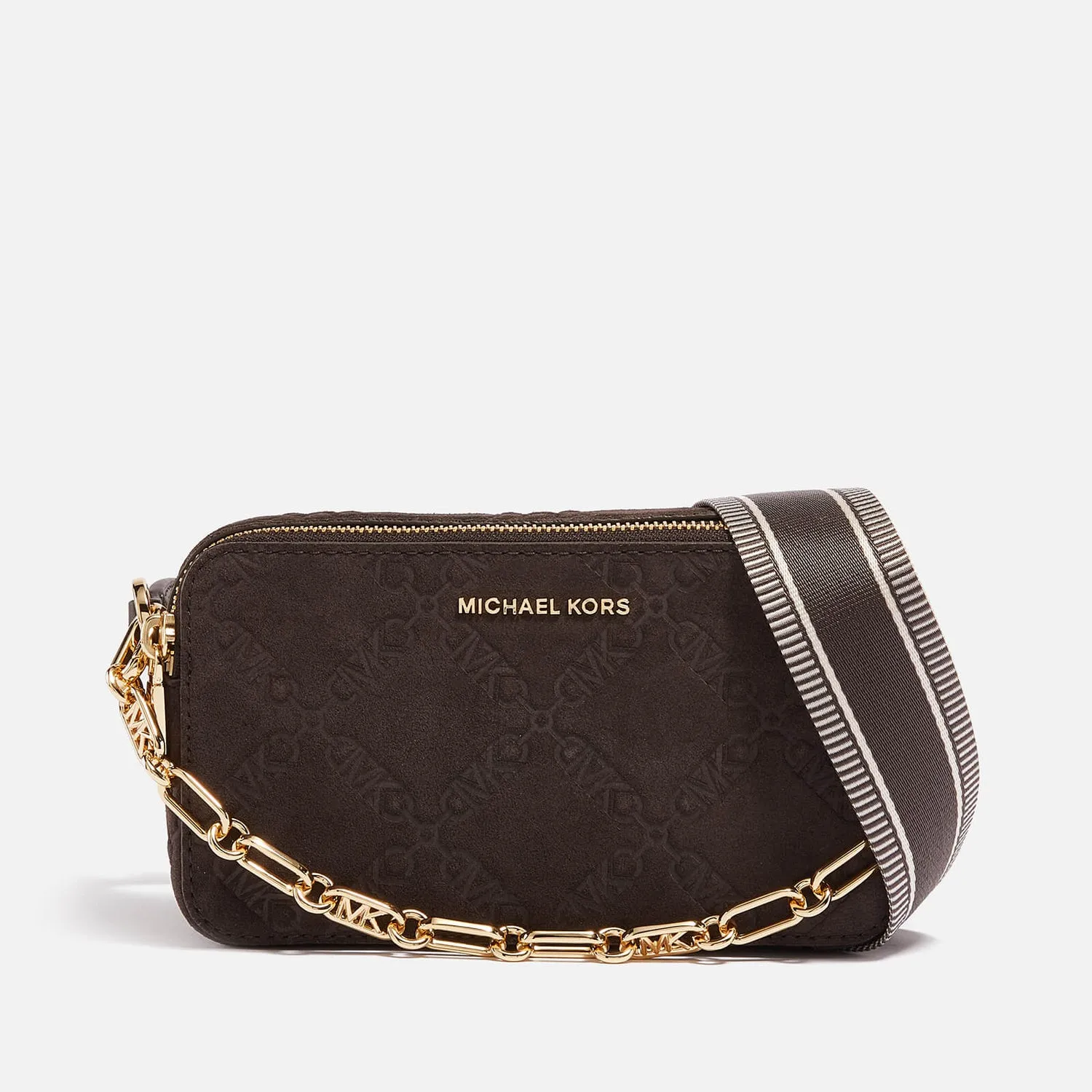 MICHAEL Michael Kors Jet Set Small Suede Crossbody Bag