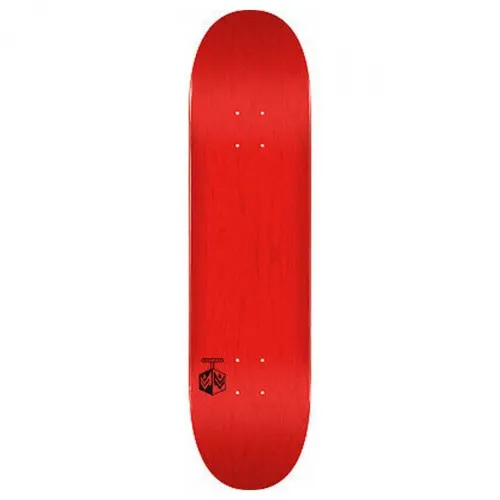 Mini Logo Chevron Detonator Skate Deck Red  Comes with a sheet of FREE grip tape