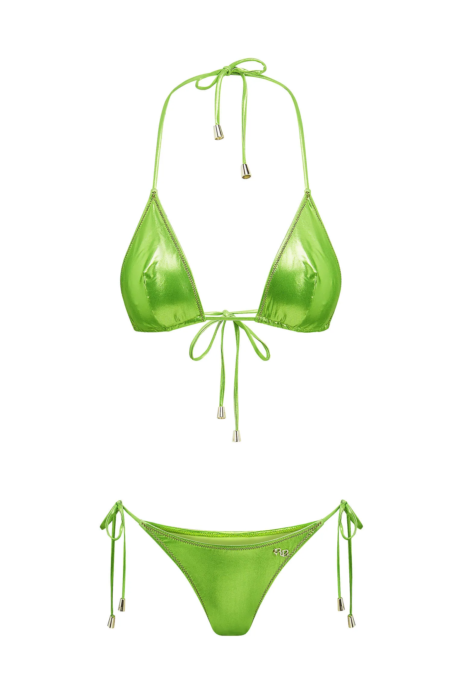 Miro Lime Bikini Top