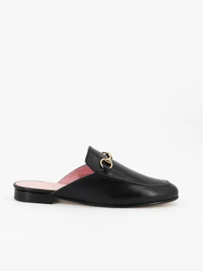 Mules Venecia piel coy color negro