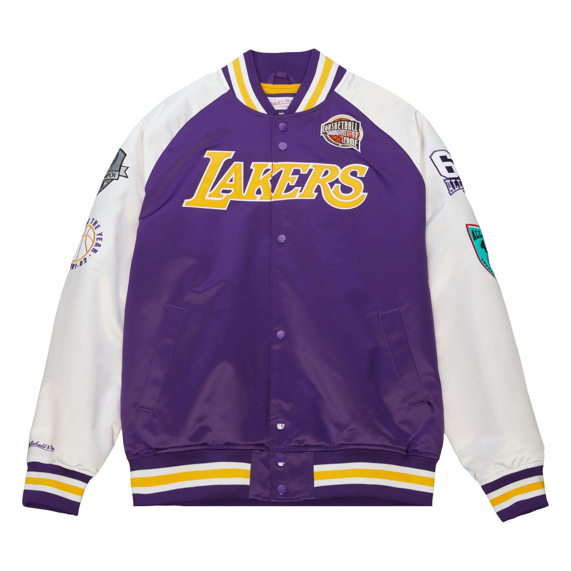 NBA HOF N&N Satin Jacket Lakers Pau Gasol