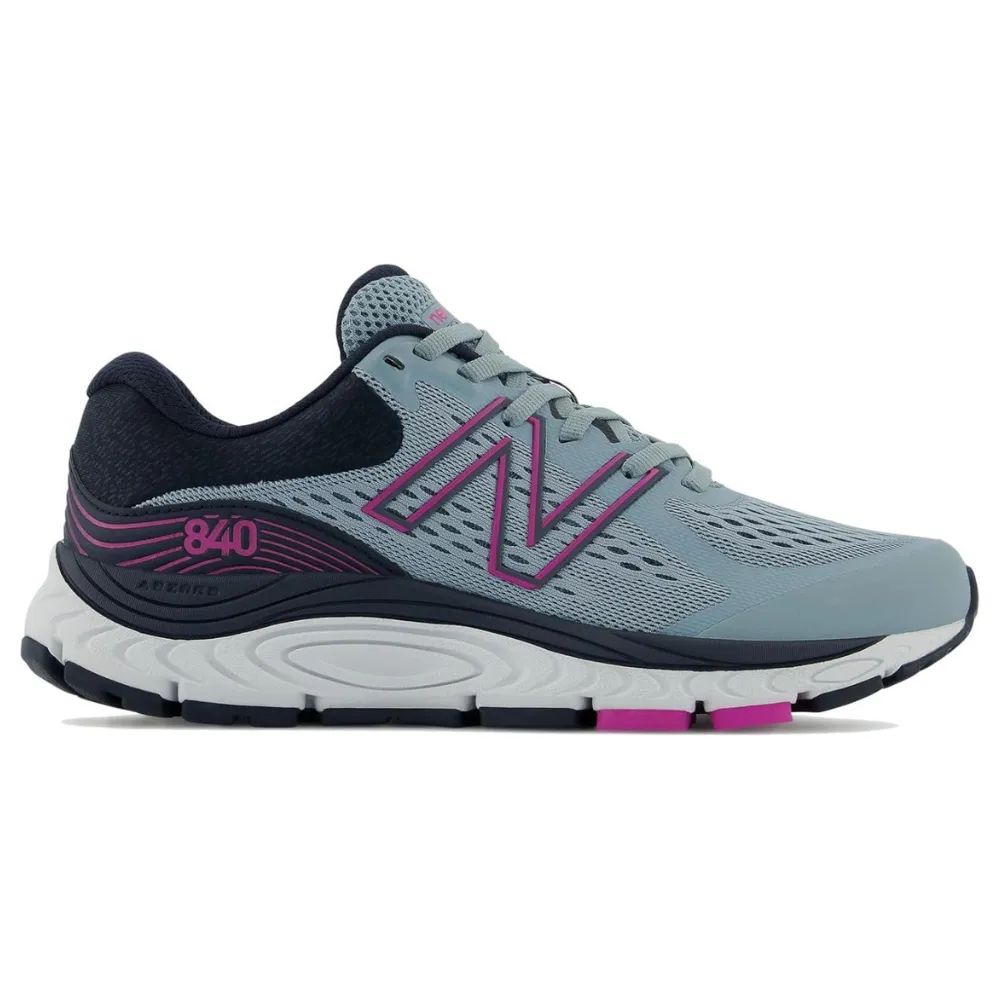 New Balance 840v5 Cyclone/Eclipse/Magenta Running Shoe (Women's)