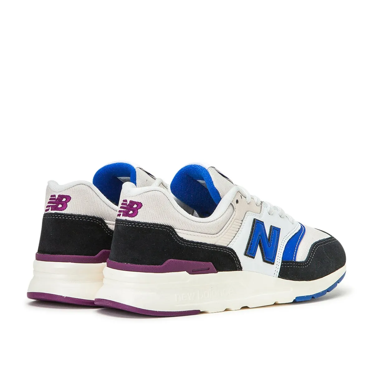 New Balance CM997 HXV (White / Black / Blue)