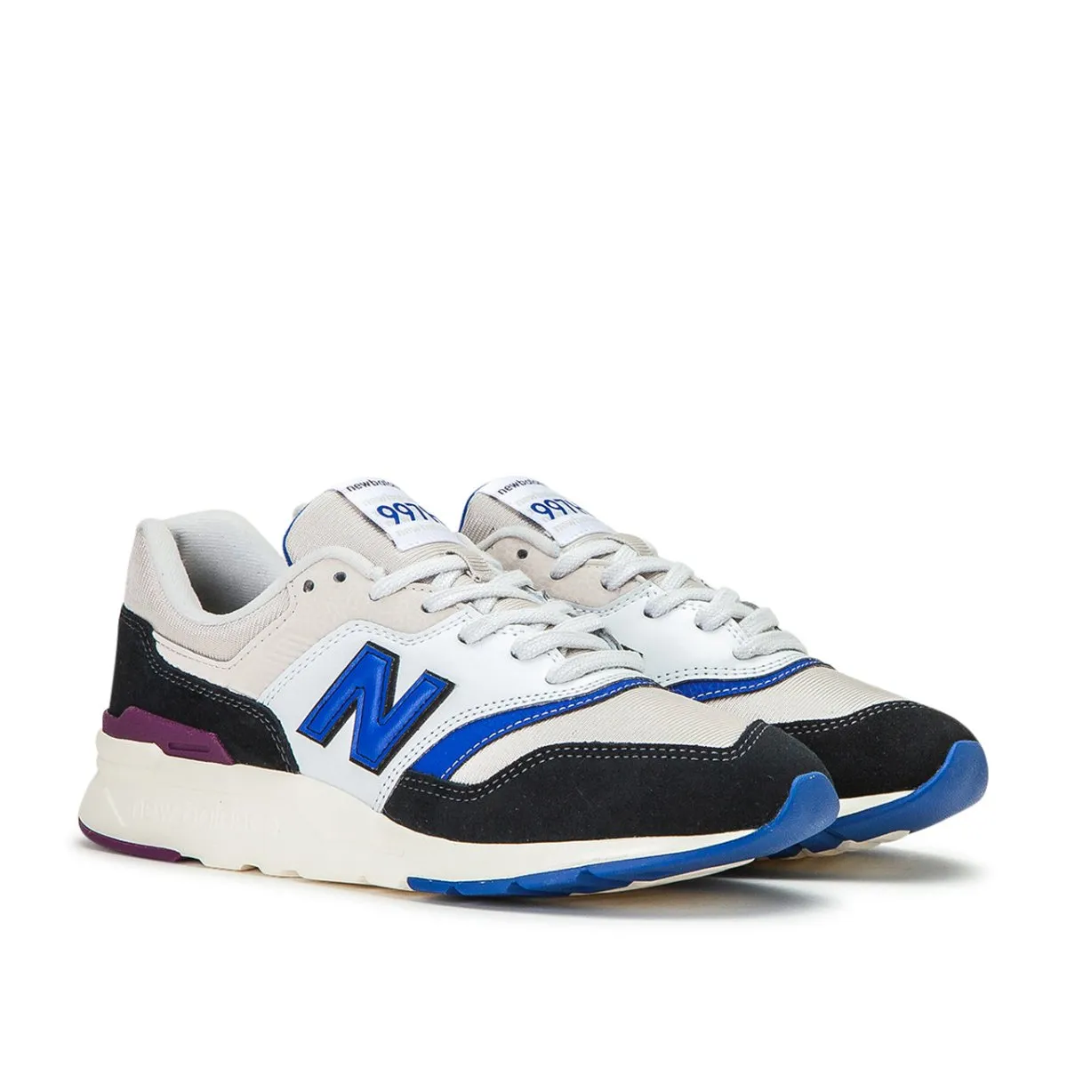 New Balance CM997 HXV (White / Black / Blue)