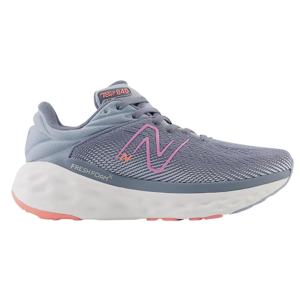 New Balance Fresh Foam X 840v1 Arctic Grey/Raspberry Athletic Shoe (Women's)