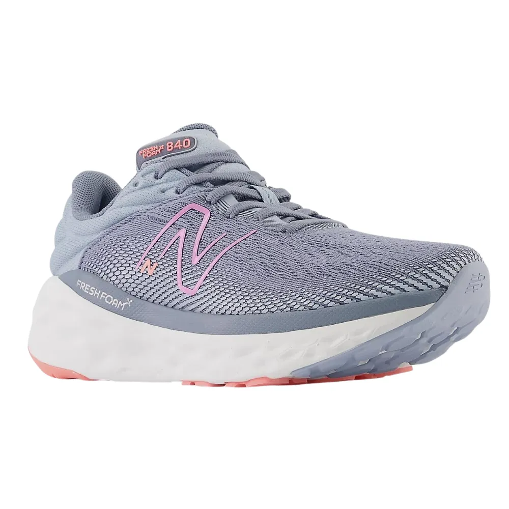 New Balance Fresh Foam X 840v1 Arctic Grey/Raspberry Athletic Shoe (Women's)