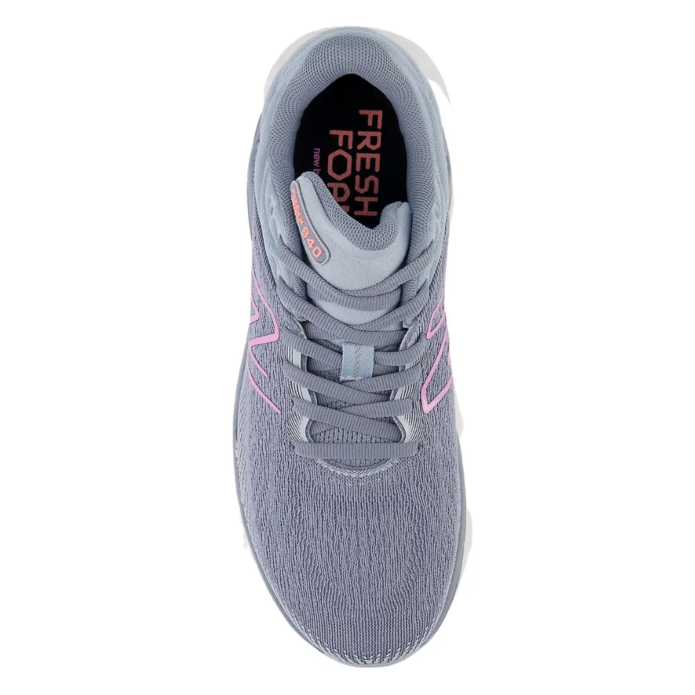 New Balance Fresh Foam X 840v1 Arctic Grey/Raspberry Athletic Shoe (Women's)