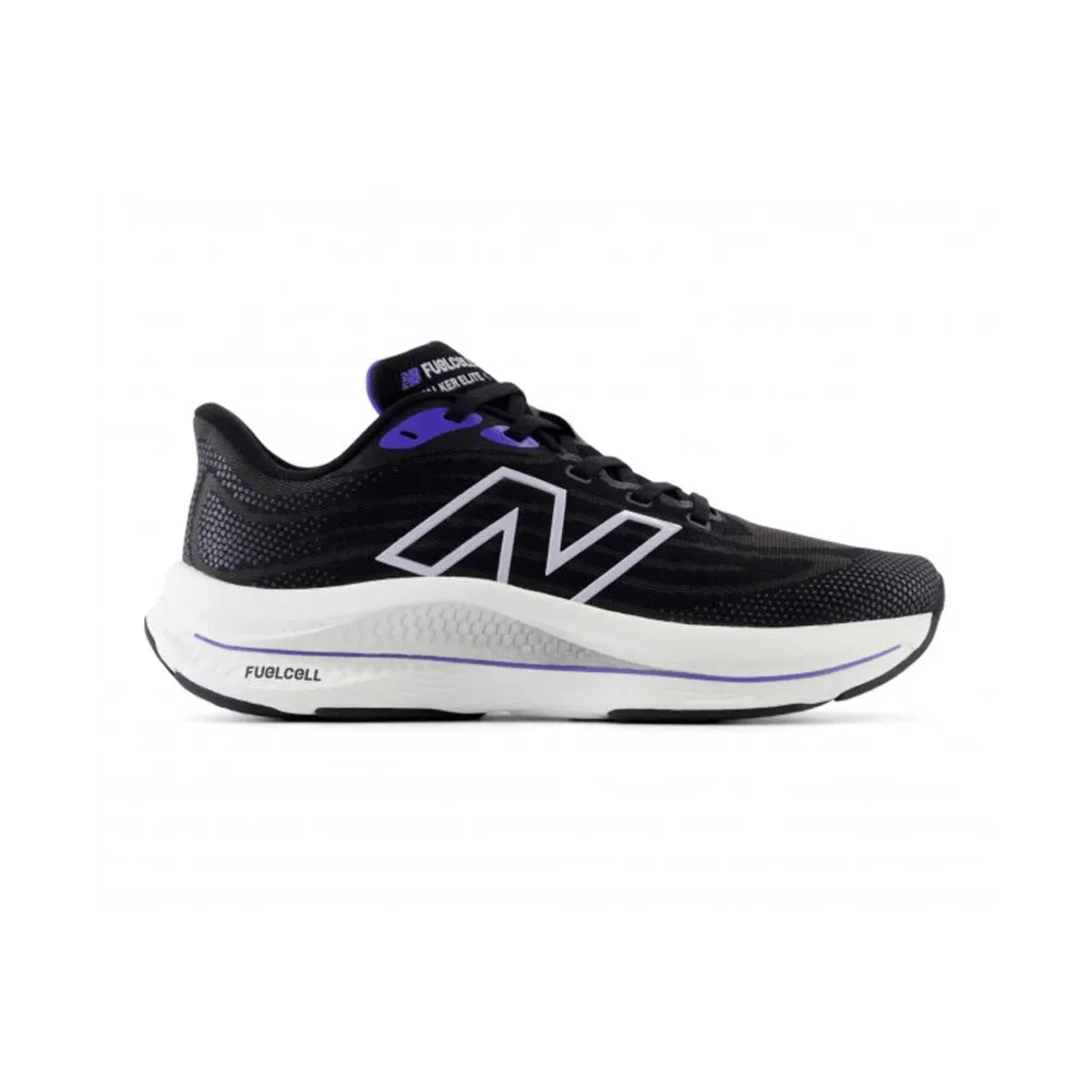 NEW BALANCE FUELCELL WALKER ELITE BLACK/ELECTRIC INDIGO - WOMENS