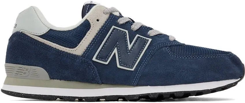 New Balance Kids Navy 574 Core Big Kids Sneakers