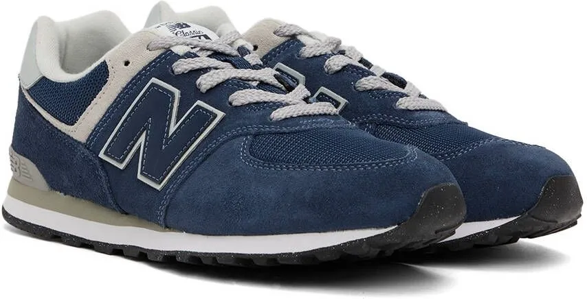 New Balance Kids Navy 574 Core Big Kids Sneakers