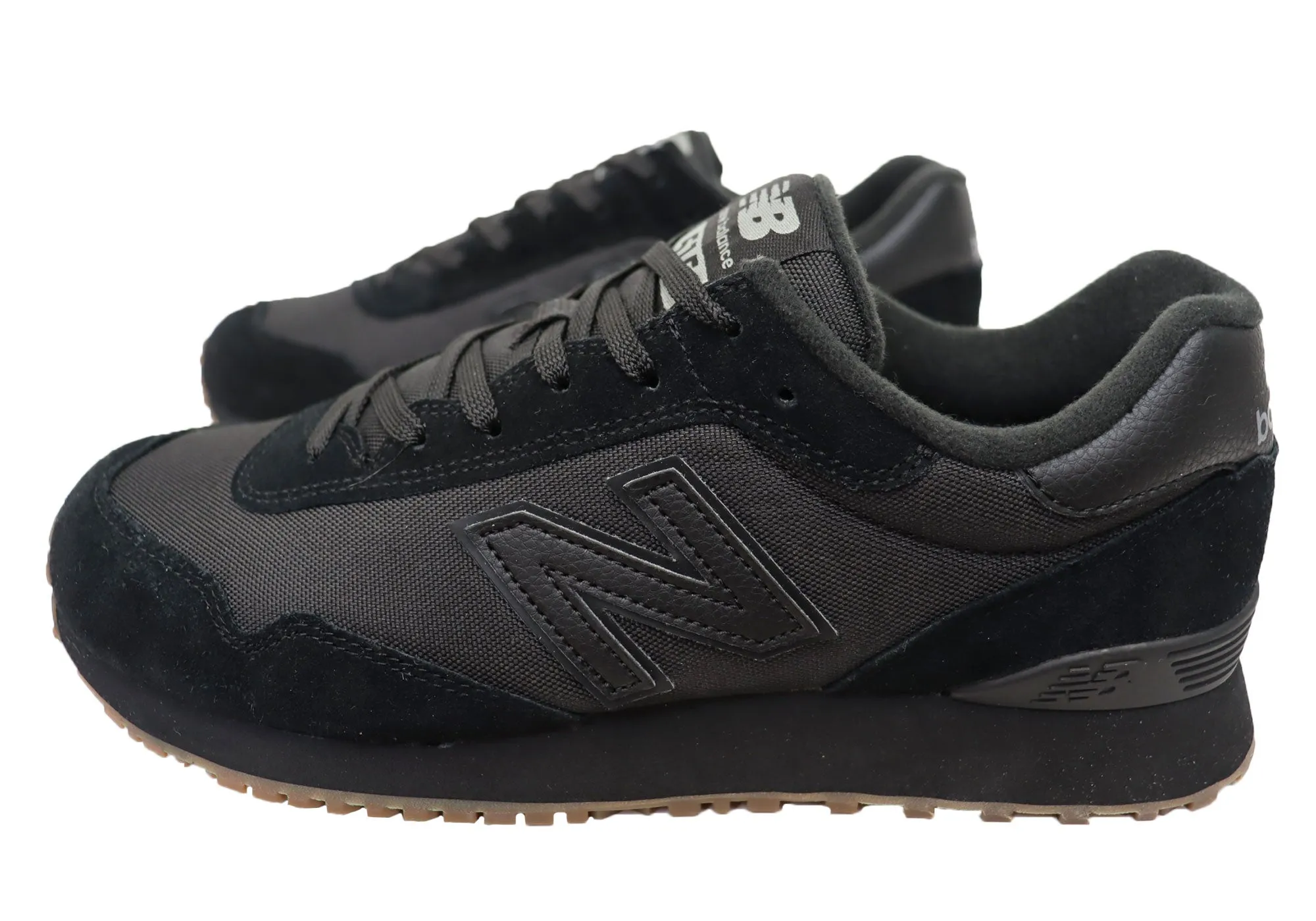 New Balance Mens 515 Slip Resistant Comfortable Leather Work Shoes