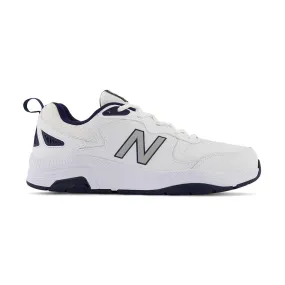 NEW BALANCE MEN'S MX857WN3 WHITE CROSS TRAINER