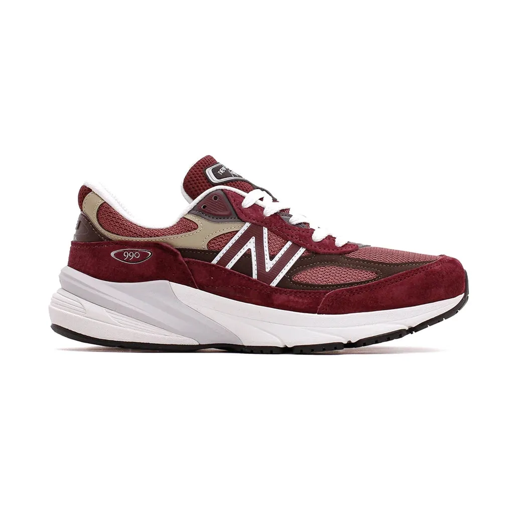 NEW BALANCE U990BT6 BURGUNDY UNISEX MADE IN USA M990V6