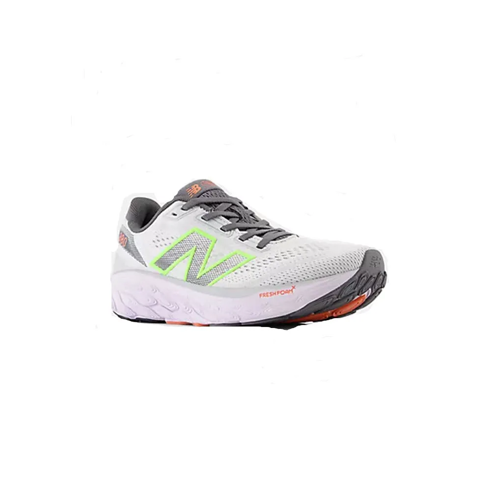 NEW BALANCE W880V14 GREY MATTER/TARO/BLEACHED LIME GLO - WOMENS