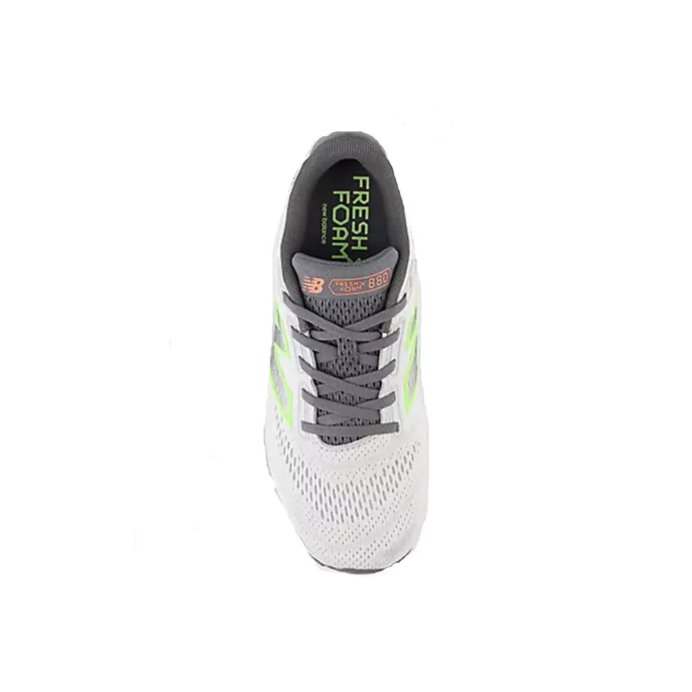 NEW BALANCE W880V14 GREY MATTER/TARO/BLEACHED LIME GLO - WOMENS