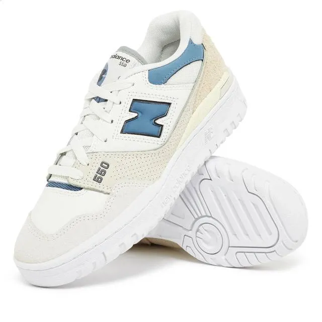 New Balance Women's 550 (Sea Salt Blue/ Sea Salt/ Mercur...