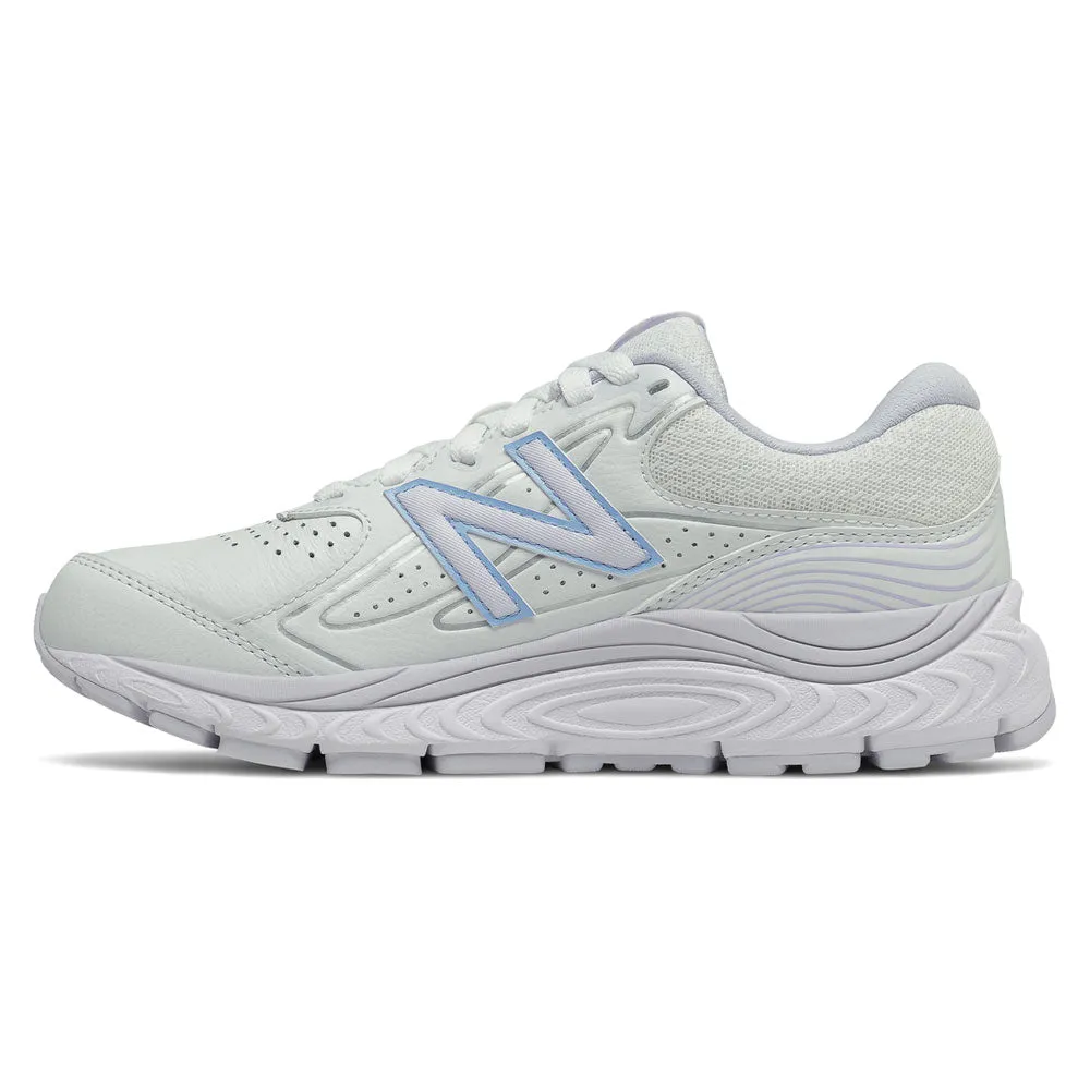 New Balance WW840V3 Walking Shoe White/Silent Grey (Women's)