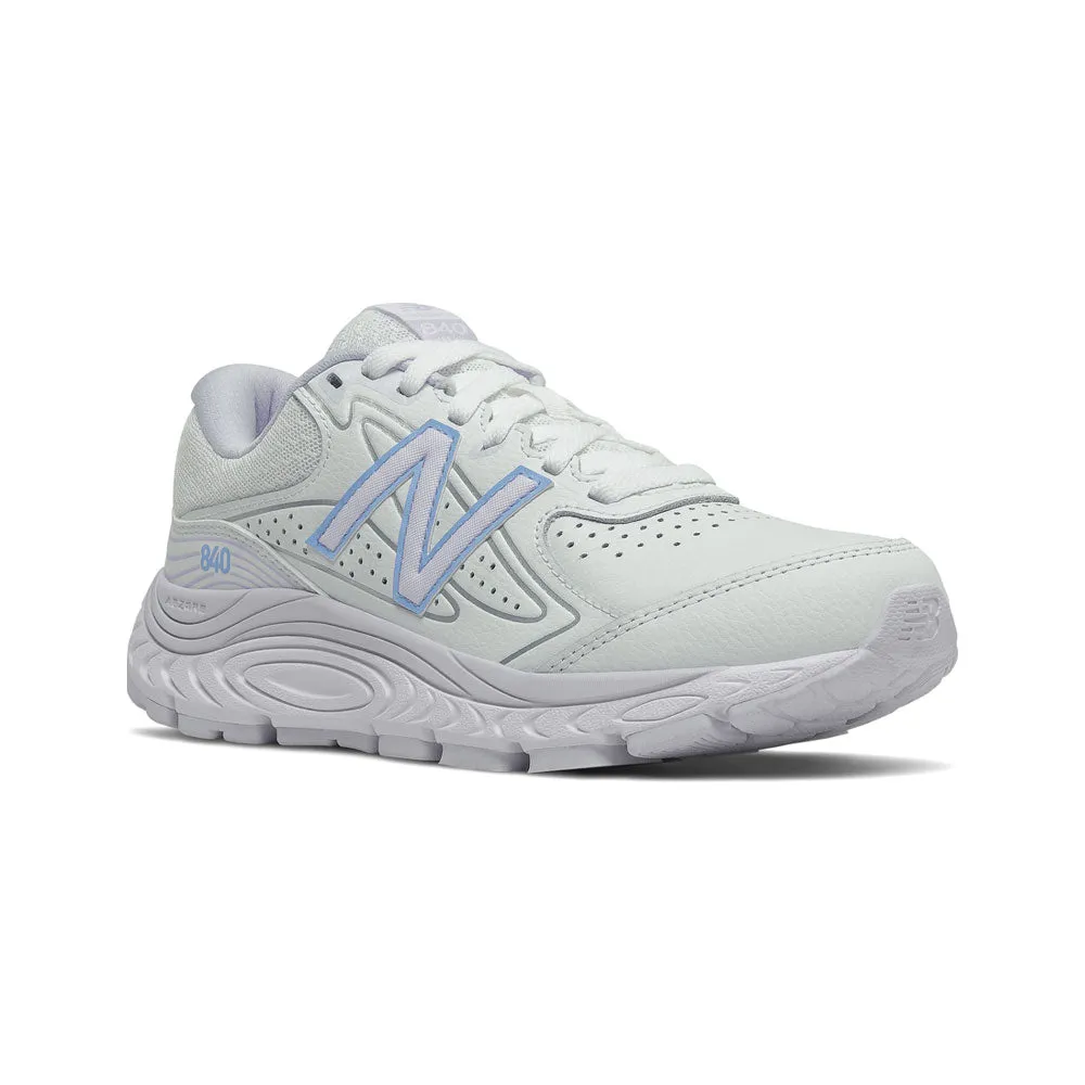 New Balance WW840V3 Walking Shoe White/Silent Grey (Women's)