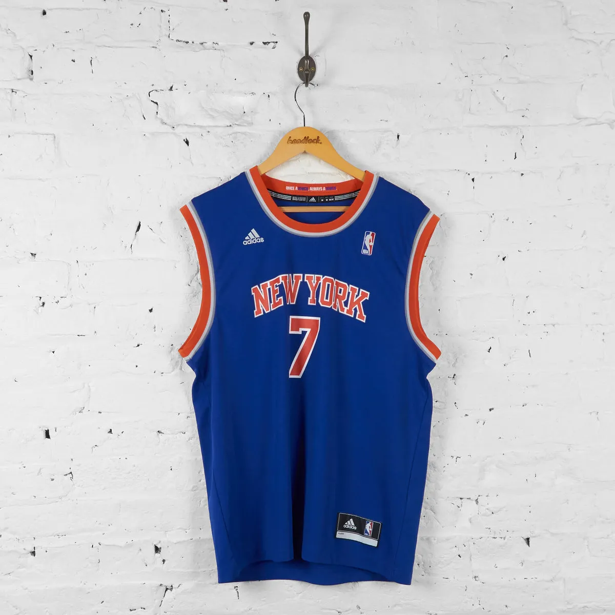 New York Knicks Anthony Basketball Vest Jersey - Blue - M