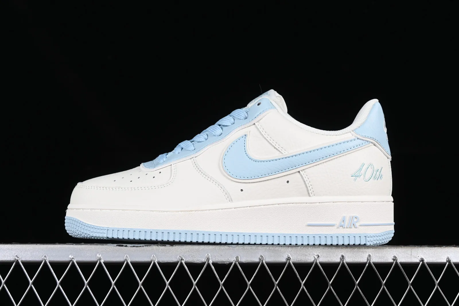 Nike Air Force 1 07 Low 40TH Off White Light Blue JF1983-560