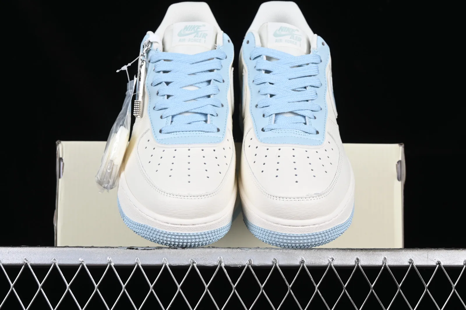 Nike Air Force 1 07 Low 40TH Off White Light Blue JF1983-560