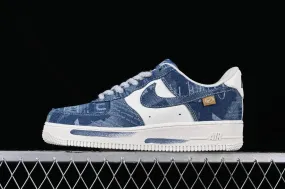 Nike Air Force 1 07 Low Denim Blue Off White FB0607-088