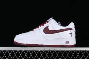 Nike Air Force 1 07 Low Ladainian Tomlinson White Dark Red DD0614-335