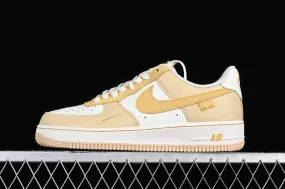 Nike Air Force 1 07 Low Lemon Yellow Metallic Gold DB3301-166