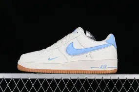 Nike Air Force 1 07 Low Off White Blue Metallic Gold WA0531-307