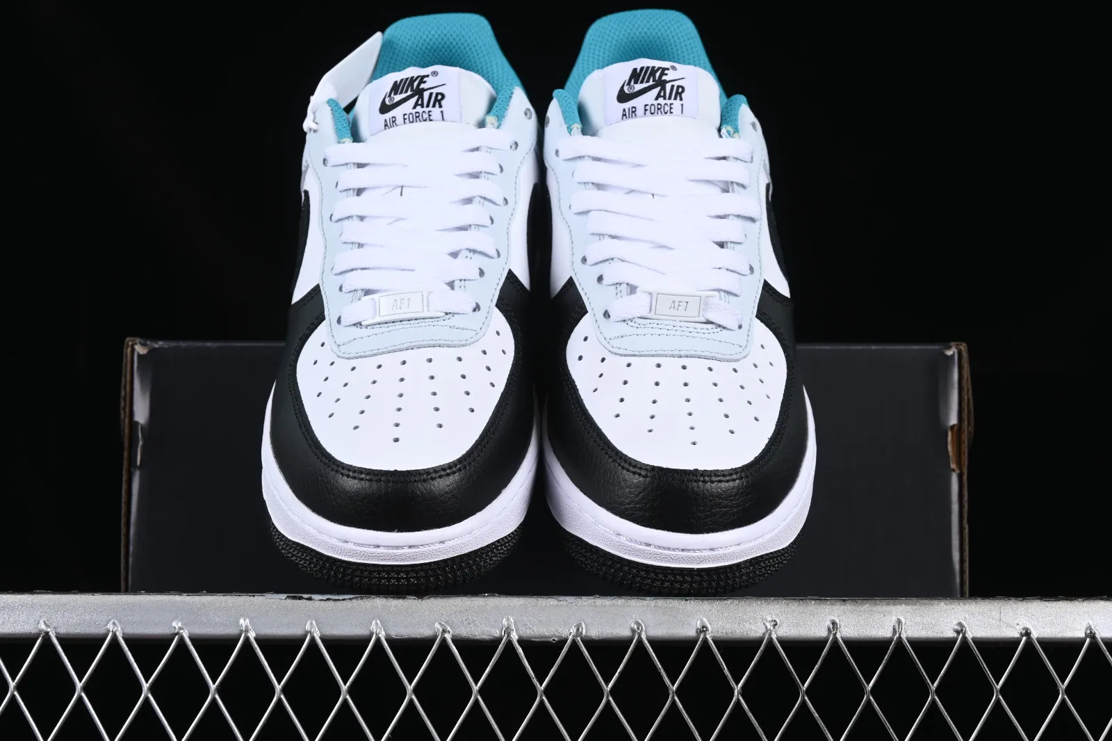 Nike Air Force 1 07 Low White Black Blue JH5778-985