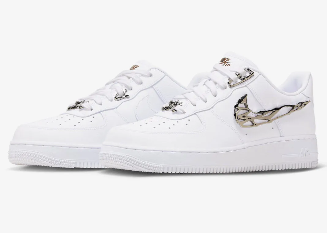 Nike Air Force 1 Low Molten Metal White Black FV3616-101