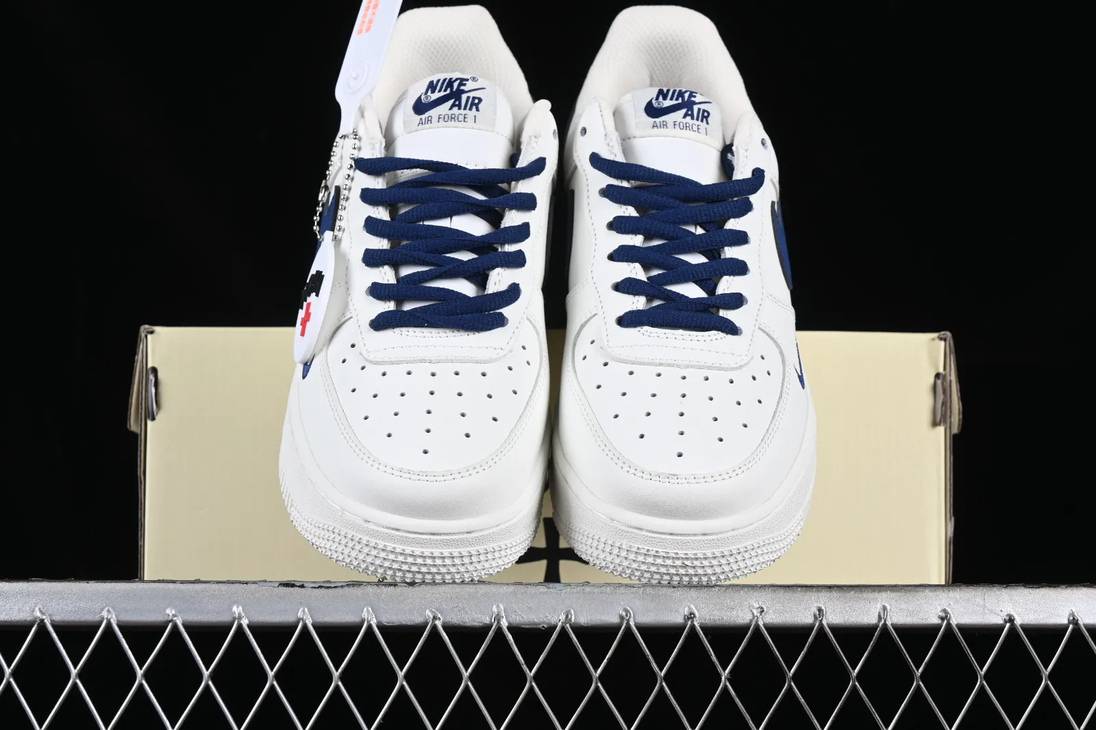 Noah x Nike Air Force 1 07 Low White Navy Blue Red NY440711