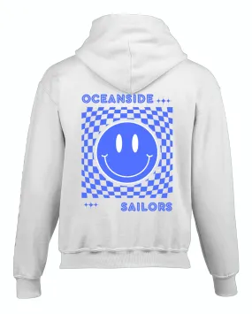 Oceanside 9E Check Smile Sailor Youth Hoodie