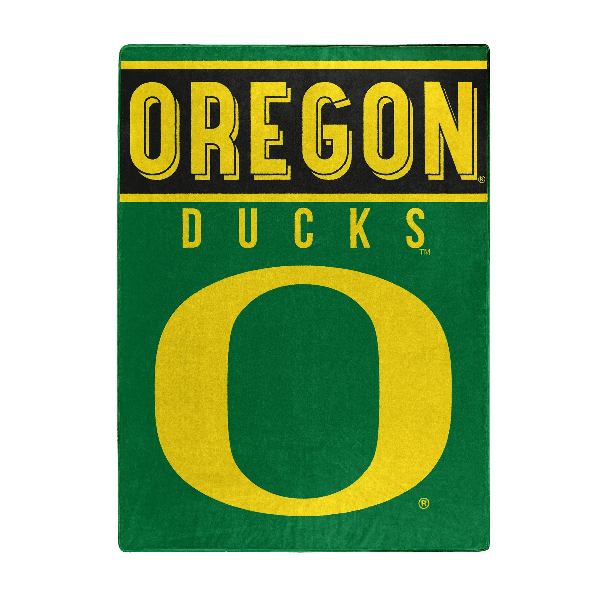 Oregon Ducks 60 x 80 Basic Royal Plush Blanket