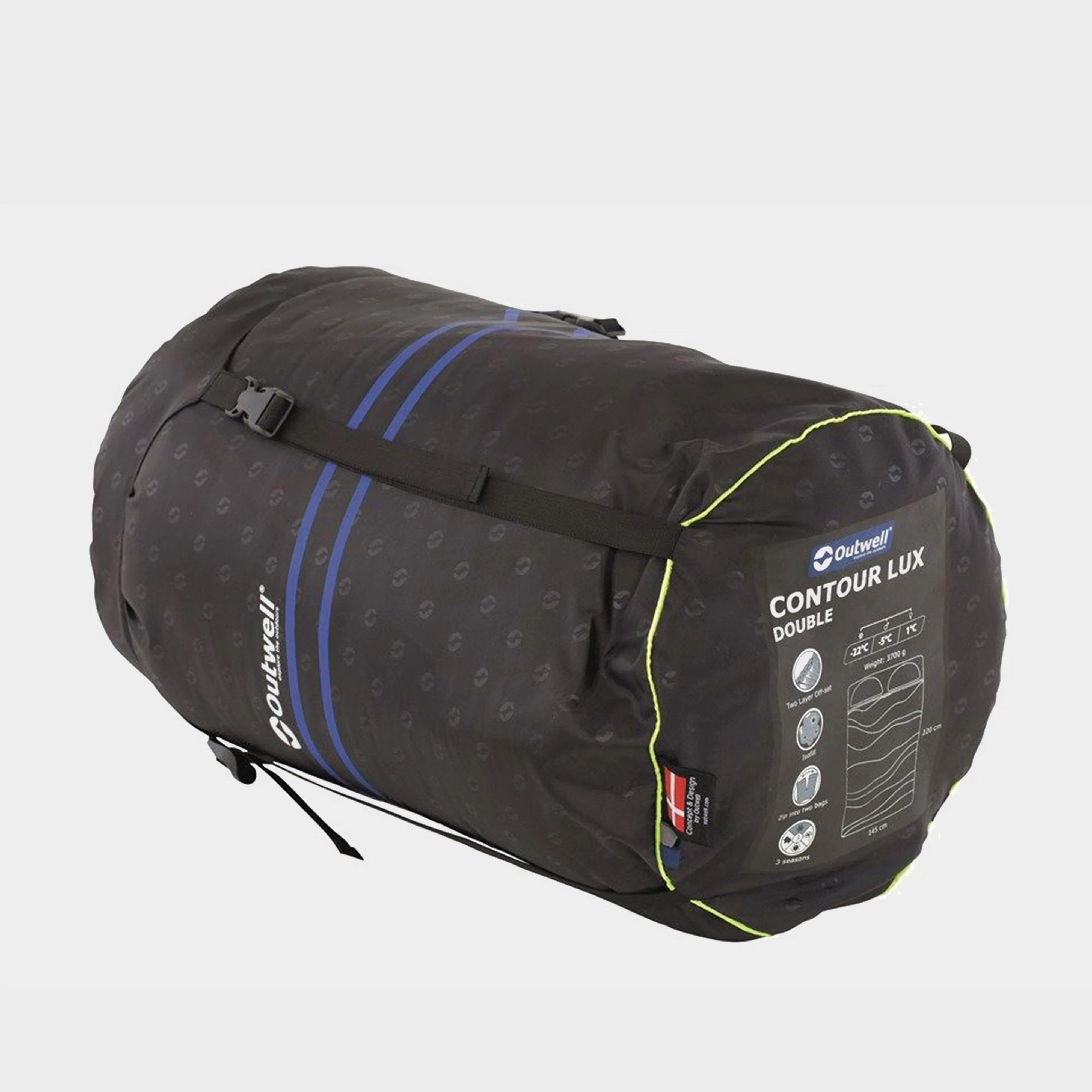 Outwell Contour Lux Double Sleeping Bag | Ultimate Outdoors