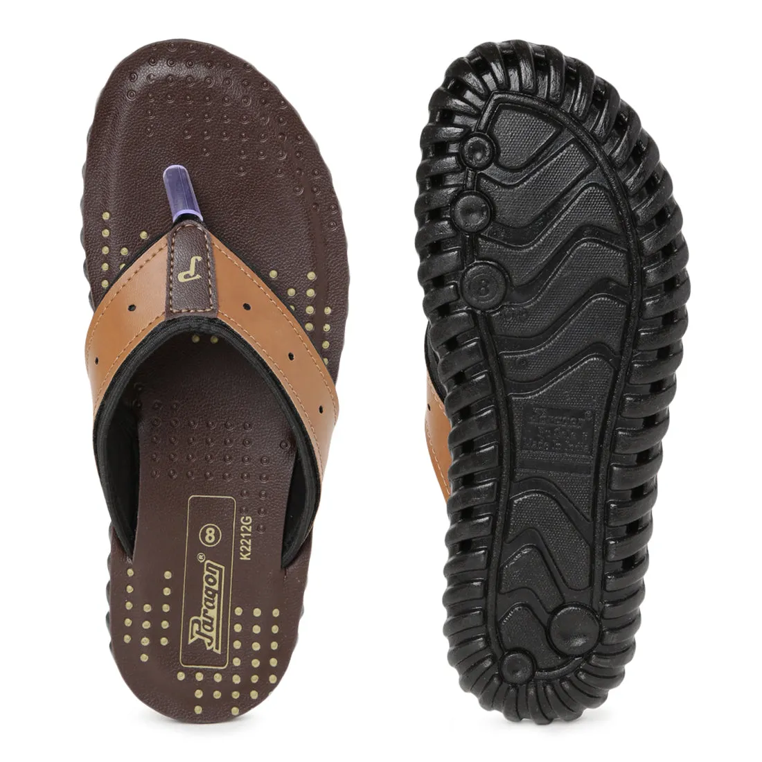 Paragon  PUK2212G Men Stylish Sandals | Comfortable Sandals for Daily Outdoor Use | Casual Formal Sandals with Cushioned Soles