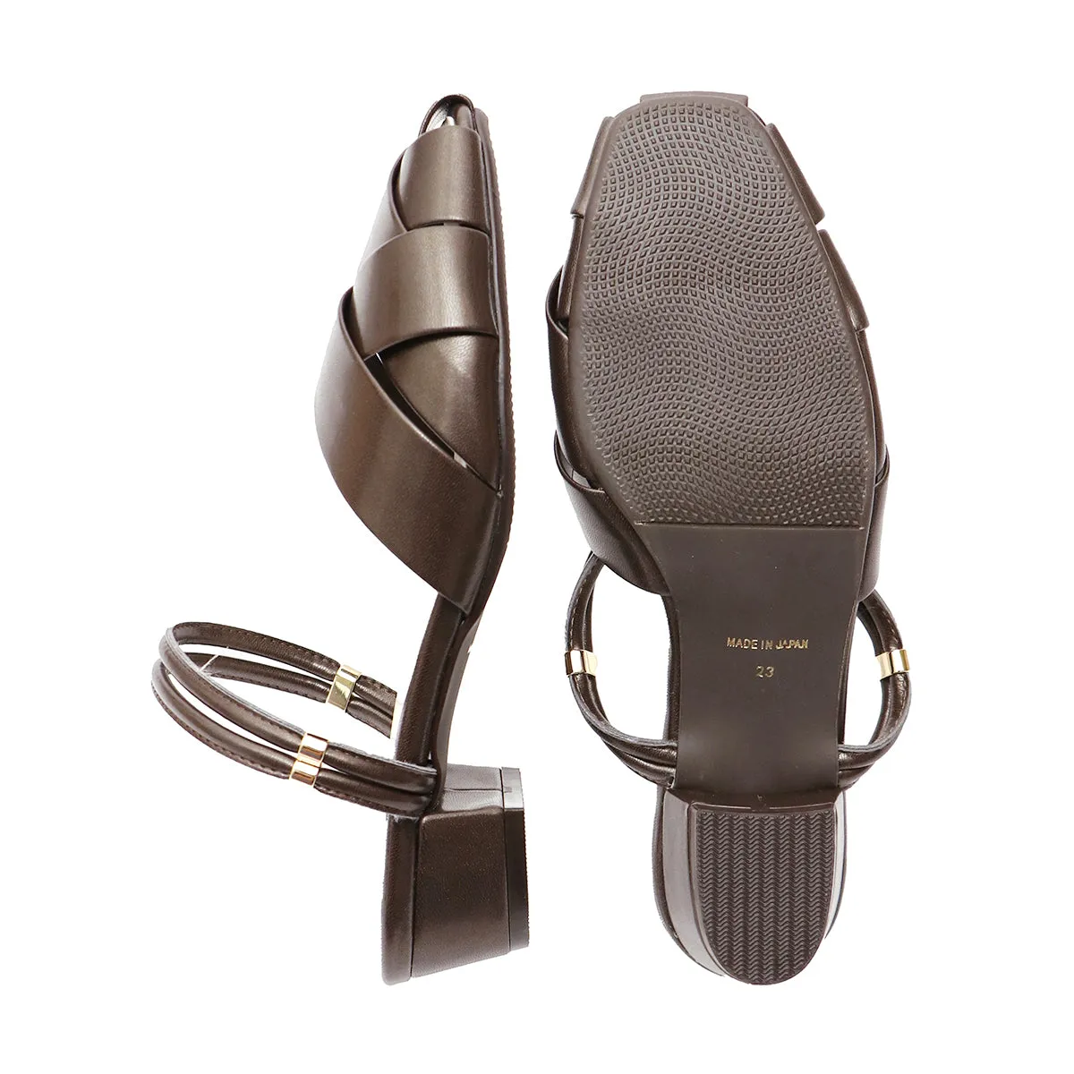 Pema Bronze 2 ways Sandals