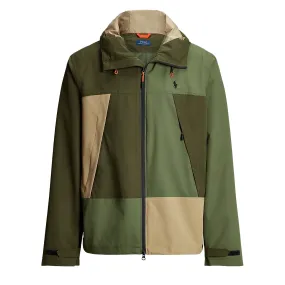 Polo Ralph Lauren Colour-Blocked Water-Resistant Jacket Garden Trail Multi