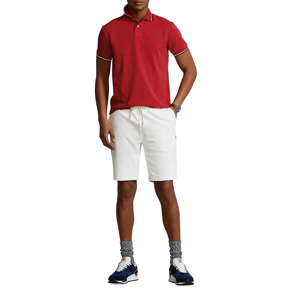 Polo Ralph Lauren Logo-Embroidered Mesh Polo Shirt