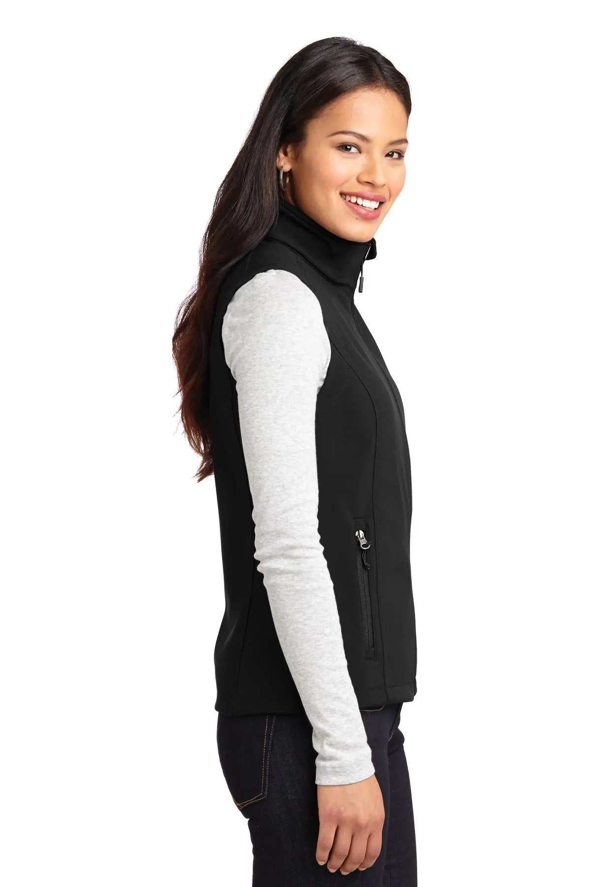 Port Authority Ladies Core Soft Shell Vest L325 Black