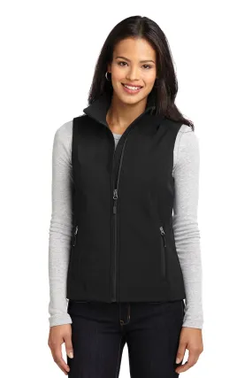 Port Authority Ladies Core Soft Shell Vest L325 Black