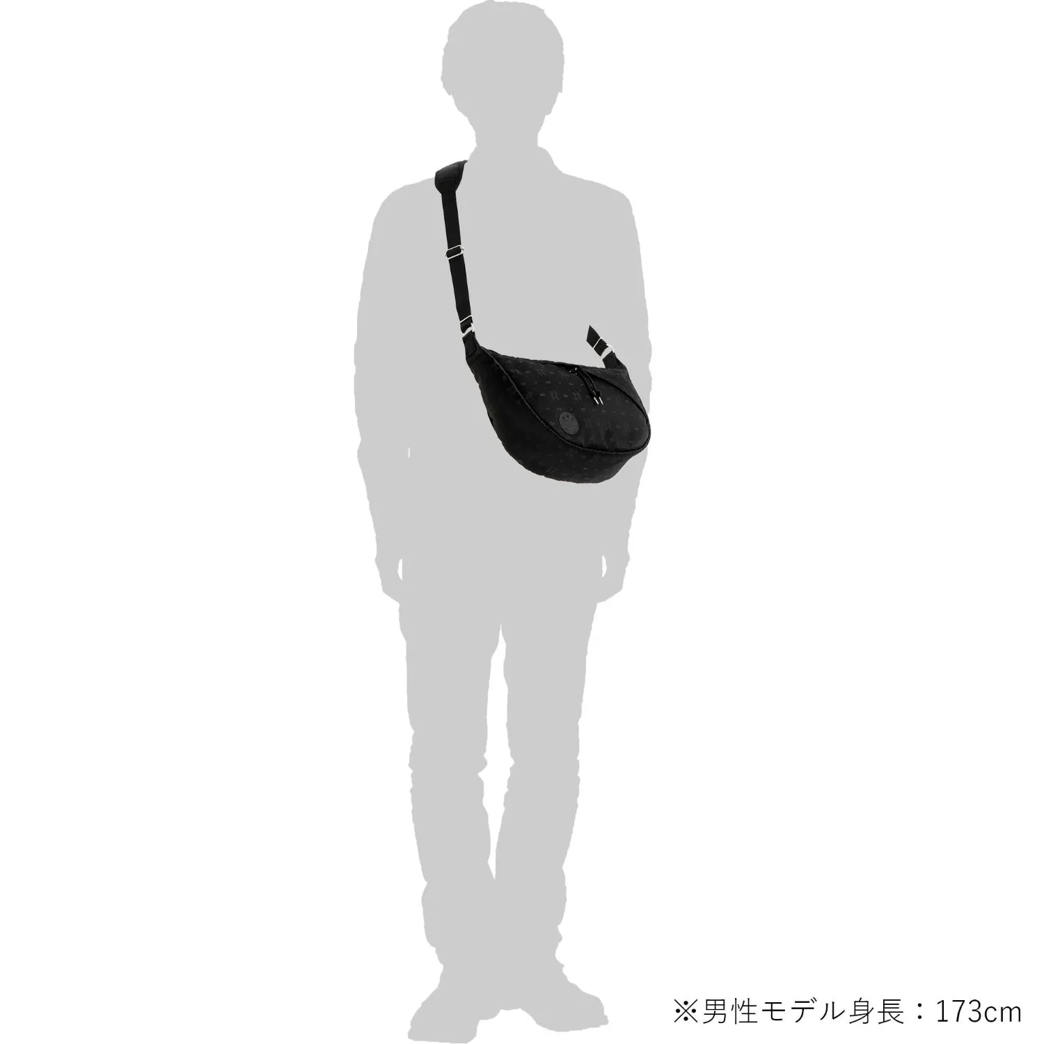 Porter Monogram Shoulder Bag Black