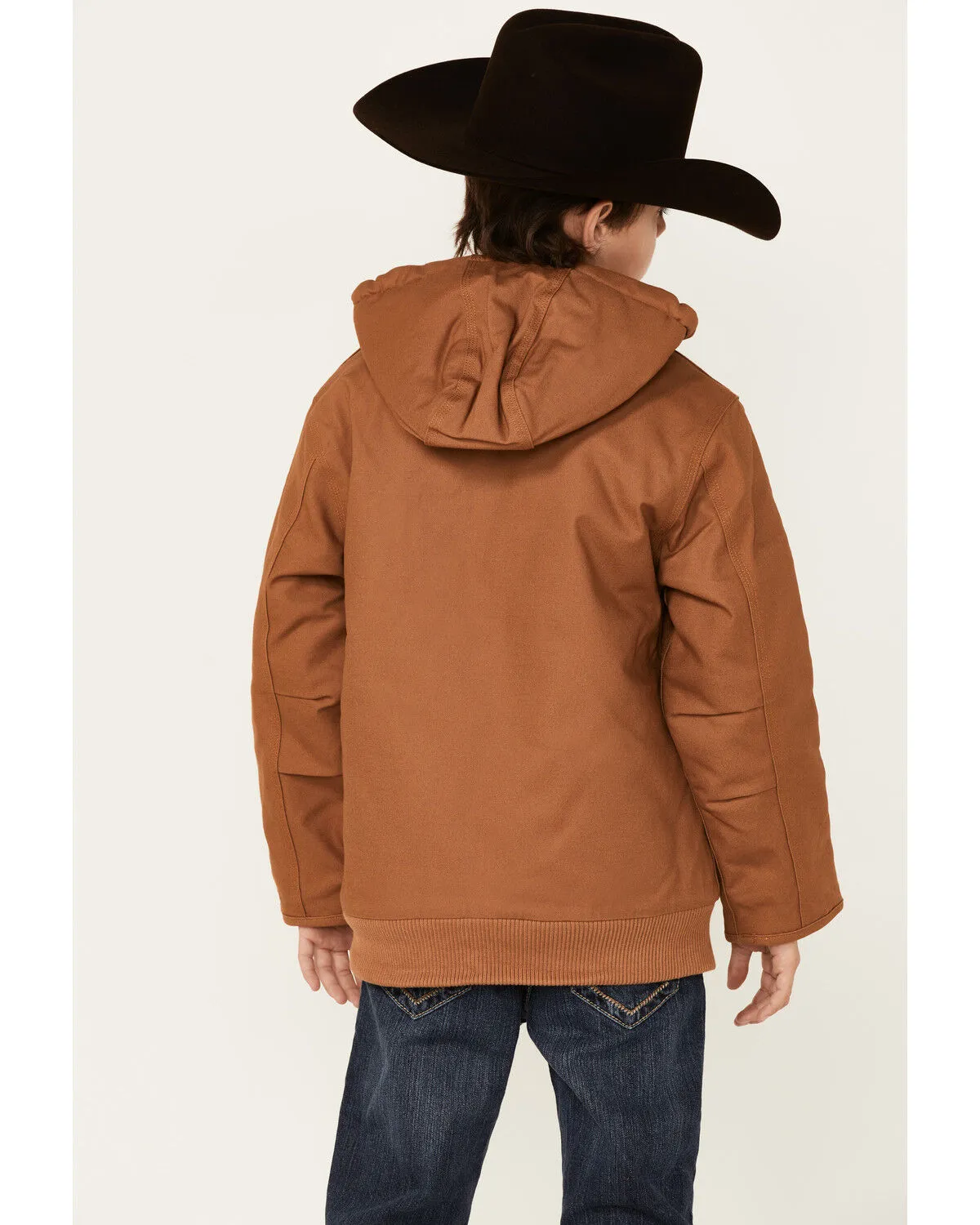 Product Name:  Carhartt Little Boys' Hooded Flannel Quilt Lined Jacket