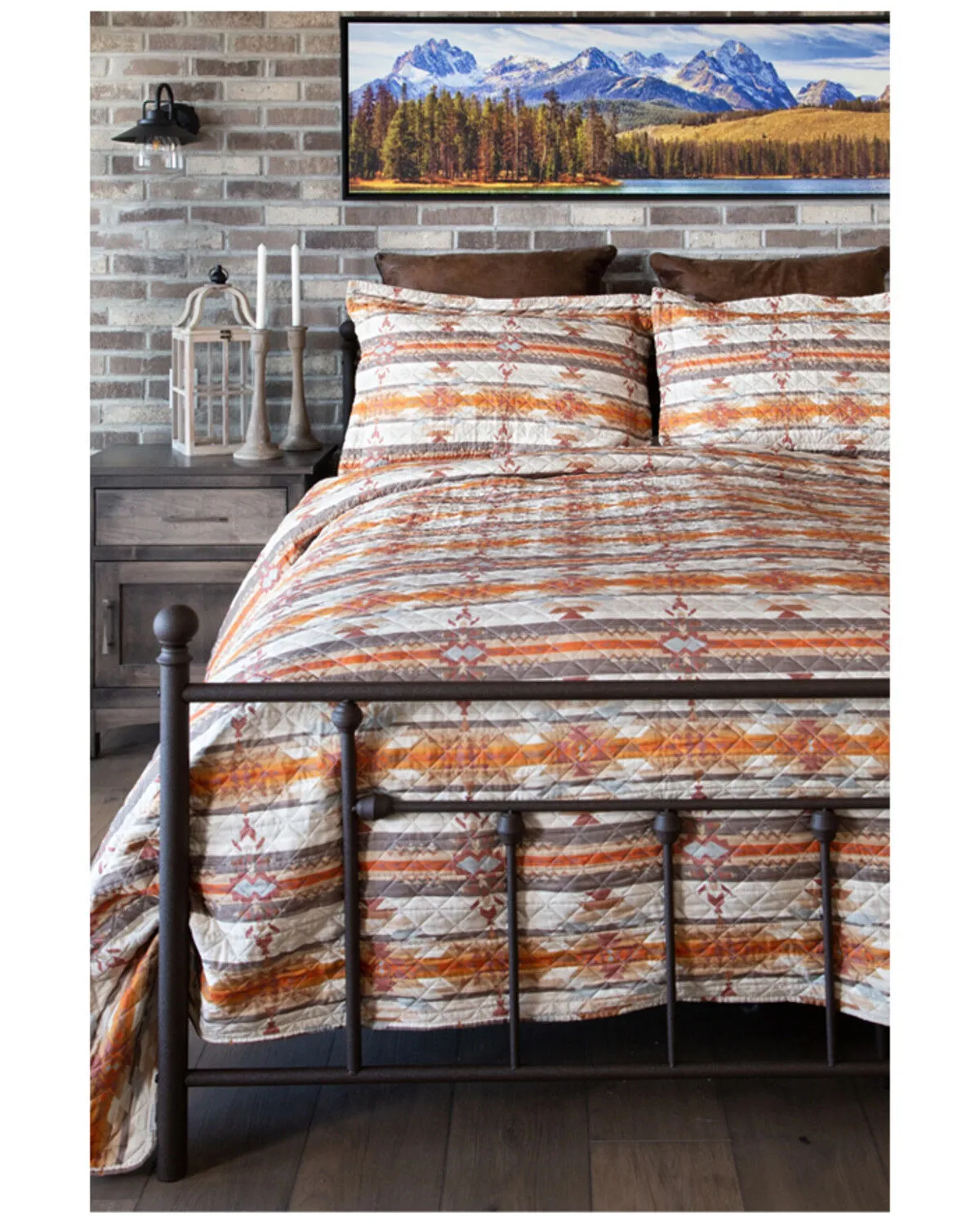 Product Name:  Carstens Home Wrangler Amarillo Sunset Twin Quilt Set - 3-Piece