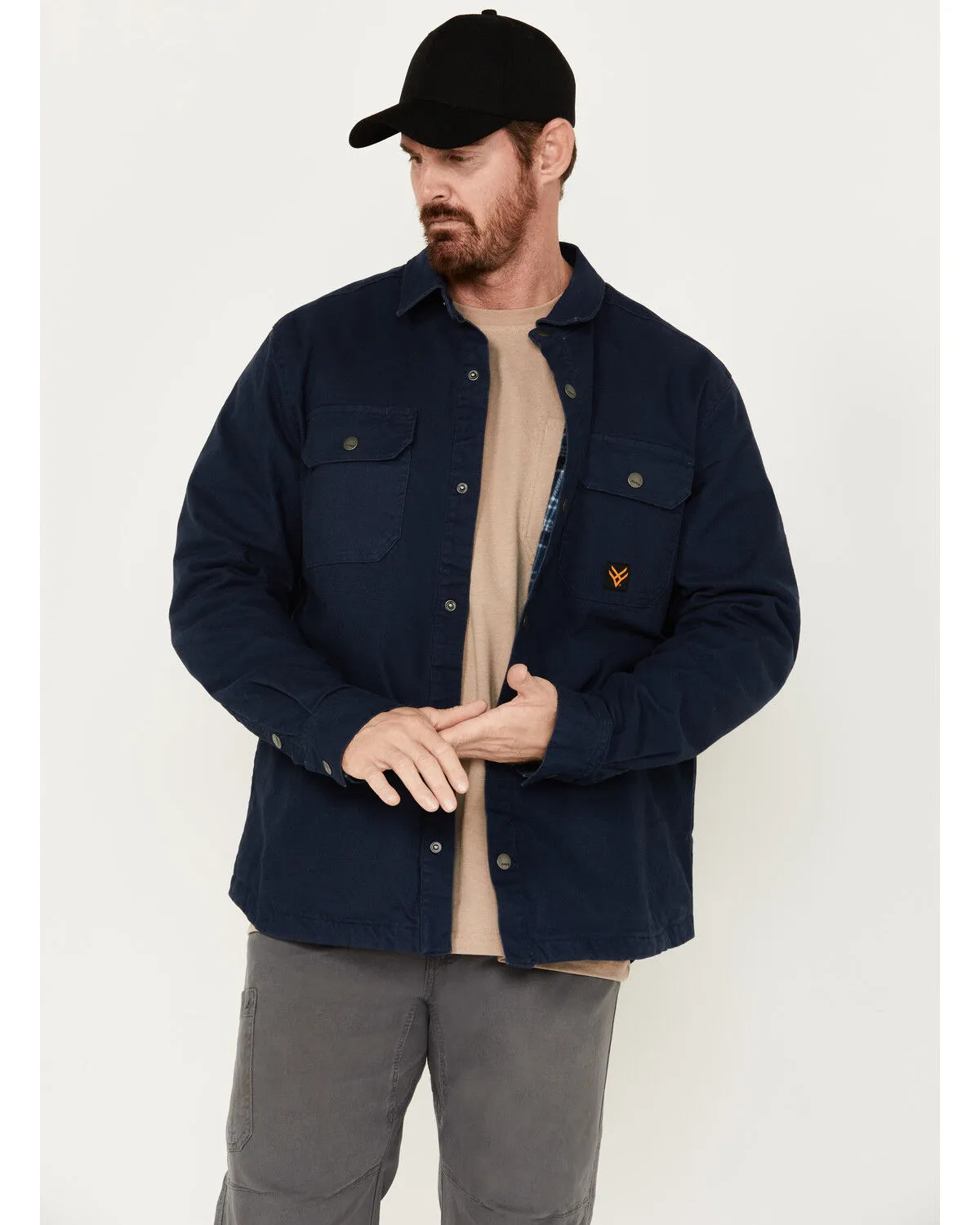 Product Name:  Hawx Men's Weathered Canvas Fleece Lined Jacket